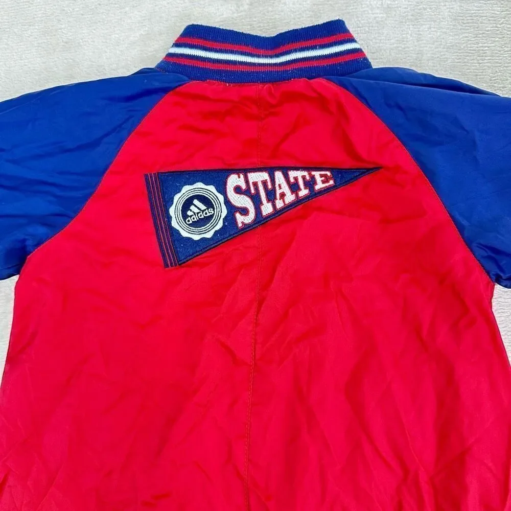 Vintage 90s ARIZONA STATE‎ adidas Onesie Large (6-9 mo) Nylon Windbreaker Lined